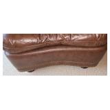 LL-FR - Vintage Hancock & Moore Fine Leather Armchair