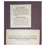 LL-FR - Vintage Hancock & Moore Fine Leather Armchair