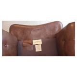 LL-FR - Vintage Hancock & Moore Fine Leather Armchair