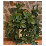 LL-FR - Set of 3 Decorative Artificial Plants with Ceramic and Terracotta Planters