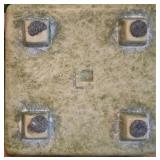 LL-FR - Set of 3 Decorative Artificial Plants with Ceramic and Terracotta Planters