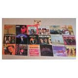 LL-FR - Collection of 19 Vintage Vinyl Albums Plus Elvis Presley 45 RPM Single