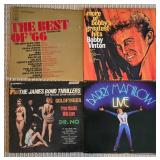 LL-FR - Collection of 19 Vintage Vinyl Albums Plus Elvis Presley 45 RPM Single