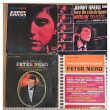 LL-FR - Collection of 19 Vintage Vinyl Albums Plus Elvis Presley 45 RPM Single