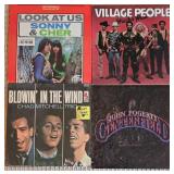 LL-FR - Collection of 19 Vintage Vinyl Albums Plus Elvis Presley 45 RPM Single