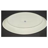 P - Royal Song Porcelain Serving Pieces Set with Platter, Bowl, Covered Sugar Bowl, Creamer