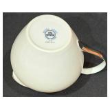 P - Royal Song Porcelain Serving Pieces Set with Platter, Bowl, Covered Sugar Bowl, Creamer