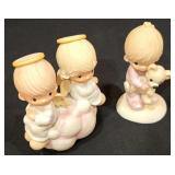 P - Collection of Dreamsicle and Jonathan & David Angel Figurines with Ornament