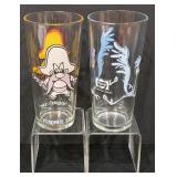 P - Set of 11 Vintage Collector Cartoon Character Glasses