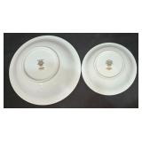 P - Noritake 6107 Colburn China Set Service for 12 with Soup Bowls