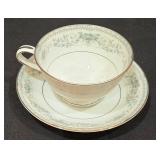 P - Noritake 6107 Colburn China Set Service for 12 with Soup Bowls