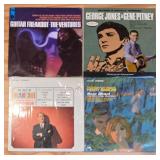 K - Collection of 20 Vintage Vinyl Record Albums Assorted Artists