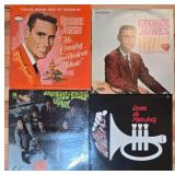 K - Collection of 20 Vintage Vinyl Record Albums Assorted Artists