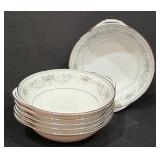 P - Vintage Noritake 6107 Colburn China Serving Pieces Collection