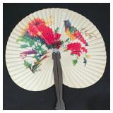 P - Japanese Decor Collection: Satsuma Vase, Folding Fan, and Address Book