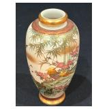 P - Japanese Decor Collection: Satsuma Vase, Folding Fan, and Address Book