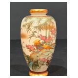 P - Japanese Decor Collection: Satsuma Vase, Folding Fan, and Address Book