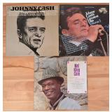 P - Collection of 16 Vintage Vinyl Records Classic Country and Pop Artists