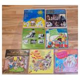 K - Collection of 7 Vintage Children
