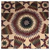 ML-B2 - Quilt 89 x 96 Inches and Bob Timberlake Home Collection Throw 52 x 72 Inches