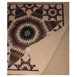 ML-B2 - Quilt 89 x 96 Inches and Bob Timberlake Home Collection Throw 52 x 72 Inches