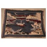 ML-B2 - Quilt 89 x 96 Inches and Bob Timberlake Home Collection Throw 52 x 72 Inches