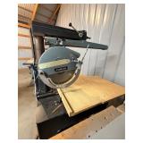 Delta Radial Arm Saw with Table and Accessories