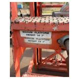 EZ-Rizer Manual Elevating Work Platform, 14