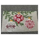 Hand Hooked Accent Rug 22"x38"