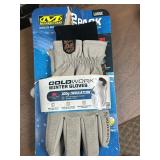 Mechanix Wear 2 Pack: Insulated Durahide Cold Work Winter Gloves - MSRP $30