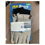 Mechanix Wear 2 Pack: Insulated Durahide Cold Work Winter Gloves - MSRP $30
