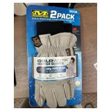 Mechanix Wear 2 Pack: Insulated Durahide Cold Work Winter Gloves - MSRP $30