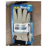 Mechanix Wear 2 Pack: Insulated Durahide Cold Work Winter Gloves - MSRP $30