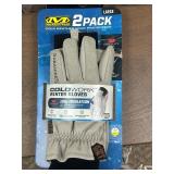 Mechanix Wear 2 Pack: Insulated Durahide Cold Work Winter Gloves - MSRP $30