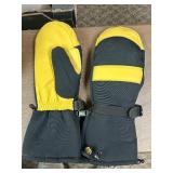 (Large) Saranac Premium Deerskin Ski Mitt - MSRP $35.99