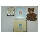 Photo Album, Baby Book (never used) and other decor