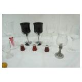 Vintage & Modern Stemmed Glassware
