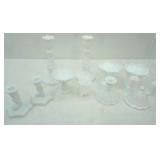 Collection of Vintage Milk Glass Pieces