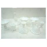 Collection of Vintage Milk Glass Pieces