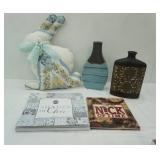 Decor Vases, Scrap Booking Paper, and more