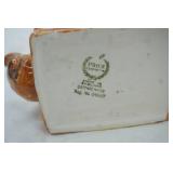 Vintage Nippon China Teapot, Vintage Price Kensington "Ye Olde Cottage" Ceramic Teapot, and Vintage Ceramic Rose Pitcher