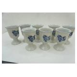 Pfaltzgraff Yorktowne Stoneware Dinnerware Set & Salmon Falls Pottery Oil Lamp (Salt Glazed)