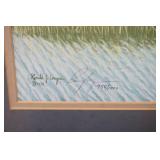 Vintage Print. "Morning Flight" by Ronald Logue. 1979