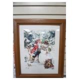 Framed Art Print by Jodi Jensen "Finishing Touches"