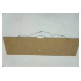 Love-Honor-Cherish Wooden Wall Hanging. 24"x6.25"