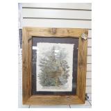 "Take the Trails" Paper Print by Ramsey Family. Wood Frame, matted, with glass