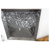 Pair of Metal Coffee Wall Art Pieces. 19"x19"x1"