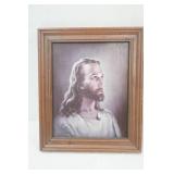 "Head of Christ" Framed Print. 10"x12.5"