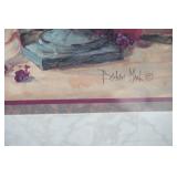 Home Interior Print. "Magnolia Cluster" by Barbara Mock 14x22"