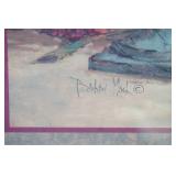 Home Interior Print. "Magnolia Topiary" by Barbara Mock 14x22"